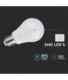 9W A60 LED pære E27 - Mikrobølgesensor, 6400K