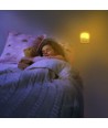 V-Tac Natlampe med USB - Automatisk tænding ved mørke, 0,45W, Firkantet, 4000K, Samsung Chip