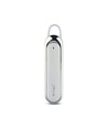 Bluetooth headset med mikrofon, hvid - 170mAh batteri, 10-12 timers spilletid, in-ear design