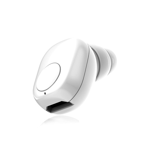 Bluetooth ørepropper - 55mAh Batteri, Hvid