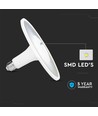11W LED-pære - Akryl, plast, Samsung-chip, 6400K