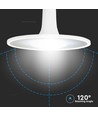 11W LED-pære - Akryl, plast, Samsung-chip, 6400K
