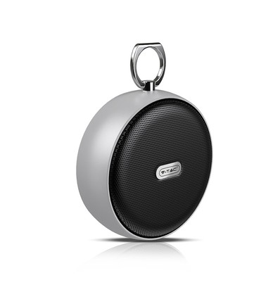 Bærbar Bluetooth Højttaler - TWS-funktion, 800mAh Batteri, Grå