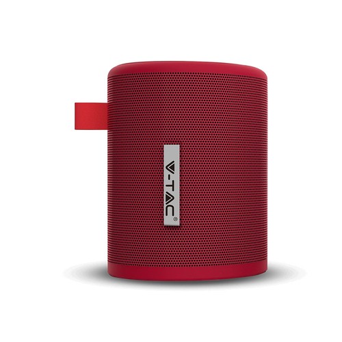 Bærbar Bluetooth-højttaler med TWS-funktion - 1500mAh Batteri, Rød