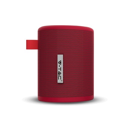 Bærbar Bluetooth-højttaler med TWS-funktion - 1500mAh Batteri, Rød