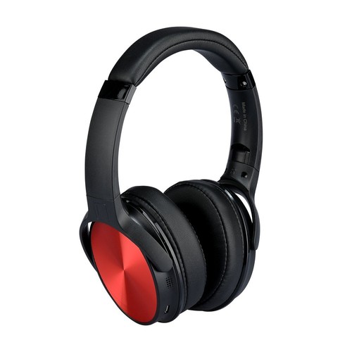 Bluetooth hovedtelefoner - 500mAh, rød
