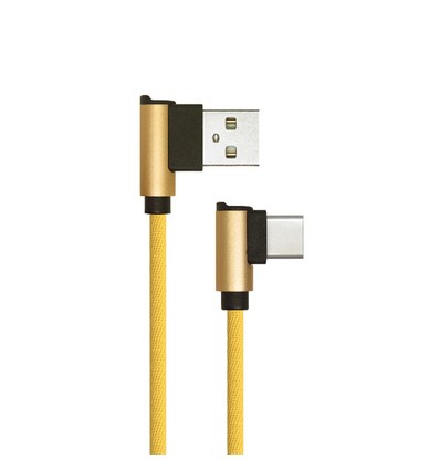 1M USB Kabel Type-C - Guld (Diamond Serie)