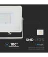 30W projektør - Samsung chip, 1m kabel, 6400K, hvid hus