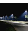 150W LED Gadelampe - Samsung chip 5700K, Inventronics driver, 140 lm/W