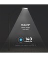 150W LED Gadelampe - Samsung chip 5700K, Inventronics driver, 140 lm/W