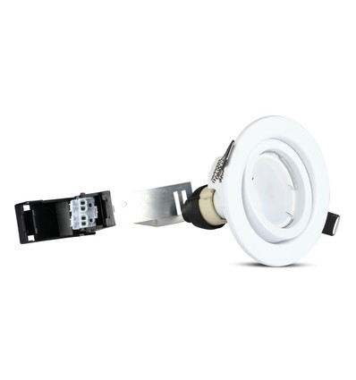 GU10 5W - Spotlight, Hvidt Hus, 4000K, 3 stk/pakke