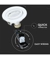 GU10 5W - Spotlight, Hvidt Hus, 4000K, 3 stk/pakke