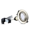 5W Spotlys GU10 - Lampe, Satin Nickel, 4000K, 3 stk./pakke