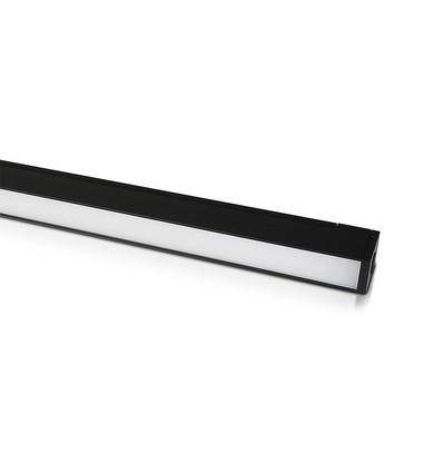 30W Magnetisk Lineær Lys - 3000K, Sort, IP20, 24V