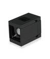 1W LED magnetisk lineært spotlys - 3000K, sort, IP20, 24V