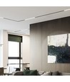 1W LED magnetisk lineært spotlys - 3000K, sort, IP20, 24V
