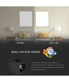 1W LED Magnetisk lineær spotlight - 4000K, sort, IP20, 24V