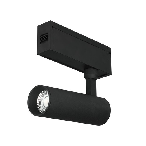 15W Spotlys - LED, Magnetisk, 3000K, IP20, Sort, 24V