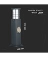 2-vejs have stik med lampe - IP44