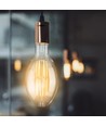 ED120 pære 24W E27 - klart glas, 6400K, kultråd, 160lm/watt