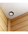 PIR Loft Sensor - Sort Hus, Max: 400W LED