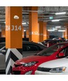 Infrarød bevægelsessensor, hvid - IP65, 180°/360°, max 600W LED, rækkevidde 12m, udendørs/indendørs