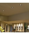 30W COB Downlight - Samsung Chip, 6400K, Sort Hus