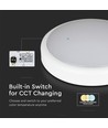20W Kuplampe - Samsung chip, CCT:3i1, IP65