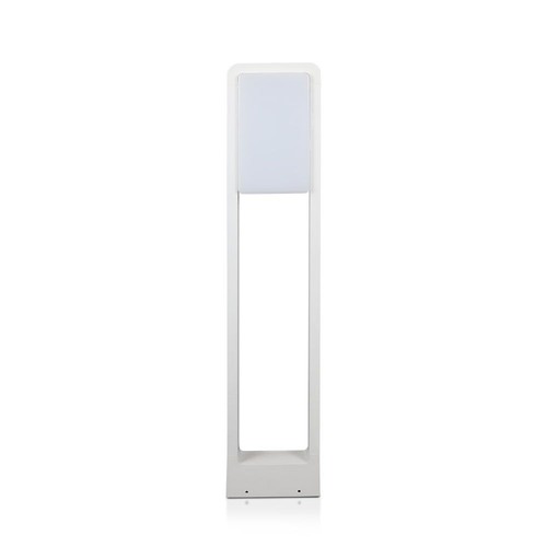 10W LED havelampe, hvid - Samsung LED chip, IP65, 6400K, 80cm høj