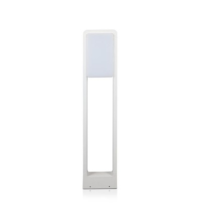 10W LED havelampe, hvid - Samsung LED chip, IP65, 3000K, 80cm høj