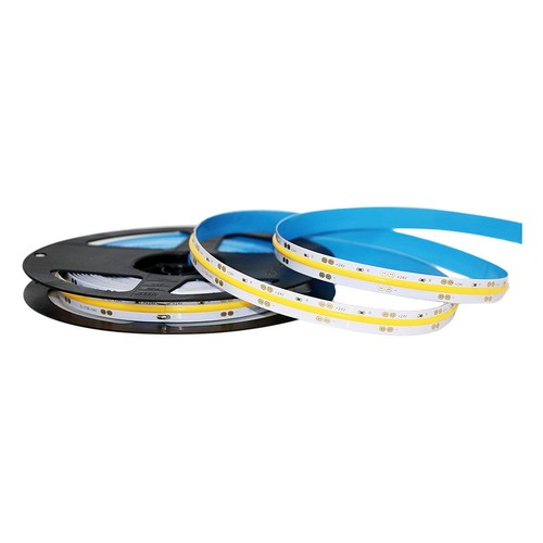 5m 12W/m COB-LED strip, RA90 - 24V, IP20, 512 LED pr. meter, COB LED