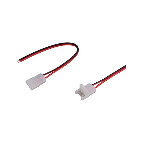 Konnektor LED-stribe 10mm - Enkel Hoved