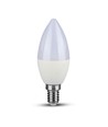 5.5W LED kertepære E14 - Samsung Chip, 4000K, dæmpbar