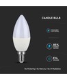 5.5W LED kertepære E14 - Samsung Chip, 4000K, dæmpbar