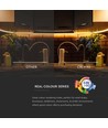 5m 4W/m LED strip, 200lm/W, RA90 - 24V, IP20, 4000K, 90 LED pr. meter