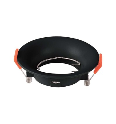 EN: VT-920 GU10 FITTING ROUND BLACK