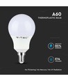 E14 8,5W LED pære - A60, Samsung LED chip, 806lm, erstatter 60W