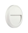 2W rund LED trappespots - Hvid, 4000K, IP65, indendørs og udendørs