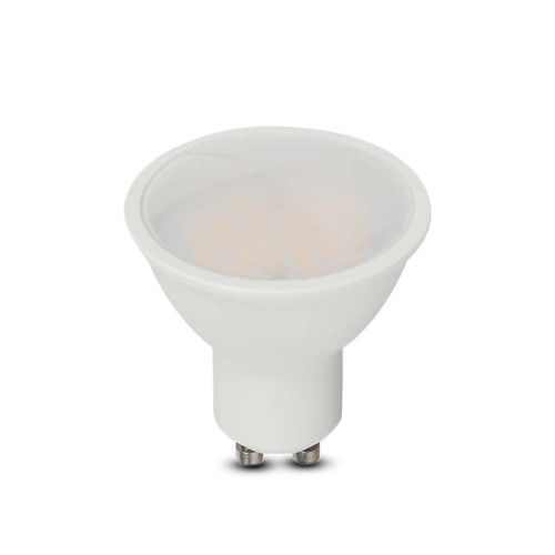 4,5W GU10 Spotlys - Glat Plast, Samsung Chip, 6500K, 110D
