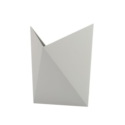 5W væglampe, grå - IP65, 4000K, aluminium, 120° spredning, inkl. lyskilde