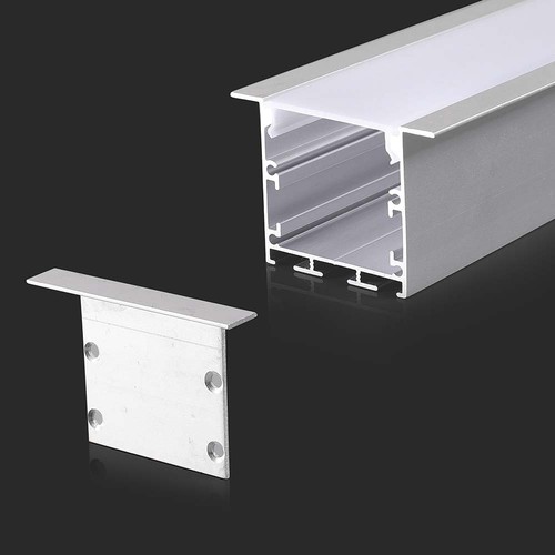 Monteringssæt - LED-Strip Forsænket, 2000x50x35mm, Hvid