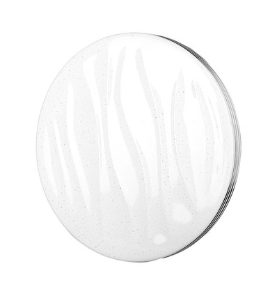 40W LED designer loftslampe - 4000lm, 3-i-1 CCT, dæmpbar med fjernbetjening, Ø39,5cm, Wave cover