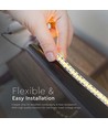 240 LED Stribe Lys 20W/m - 6500K, Høj Lumen, IP20, 5m/rulle