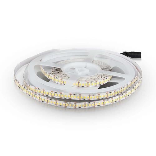 204 LED Stribelys 17W/m - 3000K, IP20, 5m/rulle