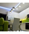 12V ZigZag 5W/m LED strip - 5m, 60 LED pr. meter, IP20