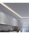 5m 10W/m COB-LED strip, 6500K - 24V, IP20, 280 LED pr. meter, COB LED