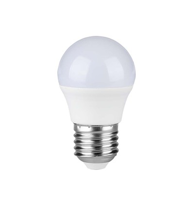 G45 4,5W E27 - Plastikpærer, 3000K, 3 stk/Pak