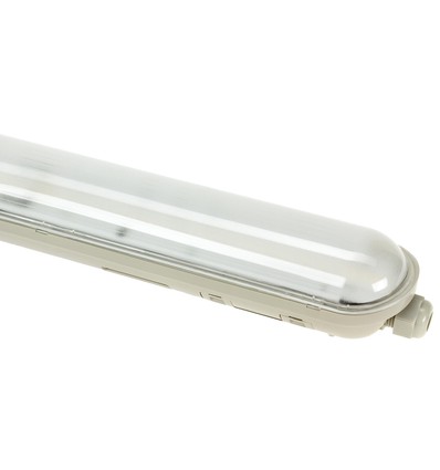 120cm 38W Gigant LED armatur, Gennemfortrådet - 174lm/W, IP65 vandtæt