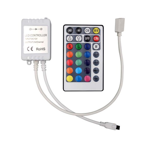 Infrarød controller - med fjernbetjening CCT 3i1+RGB 28 knapper