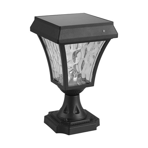LED Solcelle Standerlampe - CCT 3i1, Mat Sort Hus